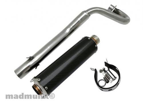 DX UP SWEPT CARBON AND S/STEEL PIPE