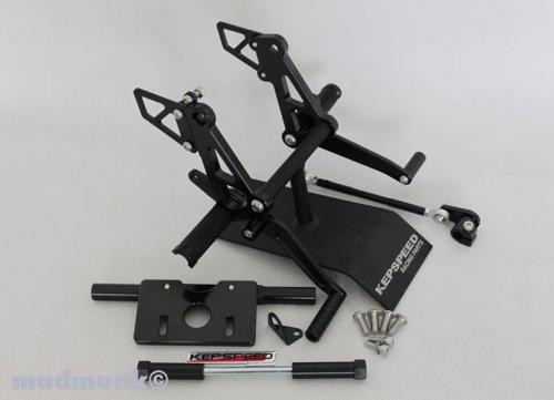 KP MUNK REAR SET DRUM BRAKE BLACK