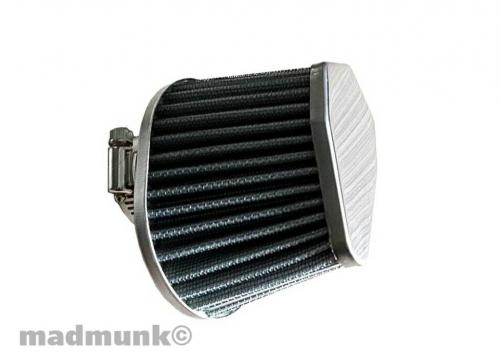 AIR FILTER OVAL 38MM ALLOY
