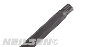SPLINE SOCKET BIT EXTRA-LONG M14 X 800MM 1/2\\\\\\\\