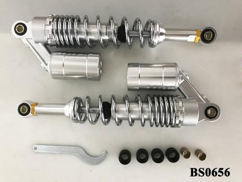 CHROME GAS SHOCK 330MM ADJUSTABLE