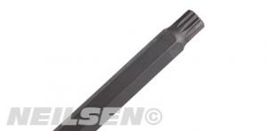 SPLINE SOCKET BIT EXTRA-LONG M14 X 800MM 1/2\\\\\\\\