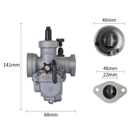 NIBBI CARB PE22 FLANGE RACING VERSION  PE22FL-SP