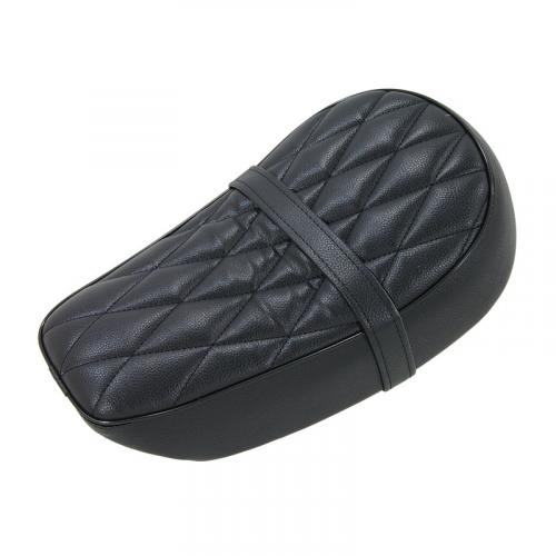 MUNK CHECK PATTERN BLACK SEAT WITH BLACK PIPING