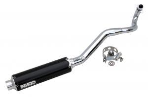 RACING MUFFLER - CARBON WITH O2 SENSOR 