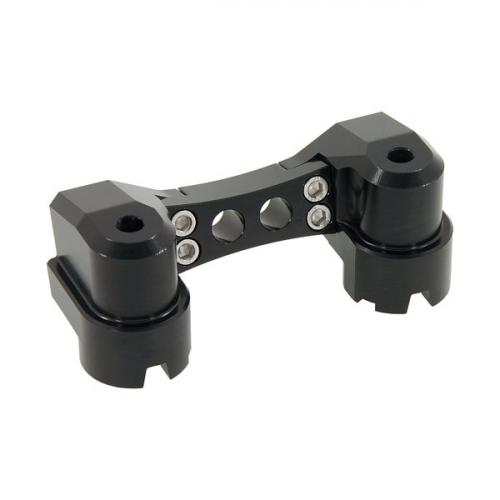 MAD MUNK BLACK CNC HANDLEBAR HOLDER MUNK/DX IN BLACK