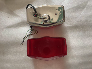 REAR LIGHT FOR CT70 REAR CHROME AND BLACK BRACKET