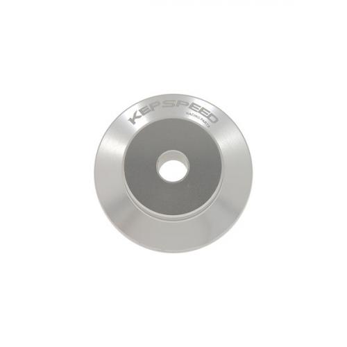 KEPSPEED CNC DUMMY SPEEDO SENSOR UNIT IN SILVER IN 10MM AXLE