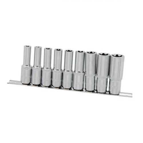 9PCS DEEP STAR SOCKET SET 1/2