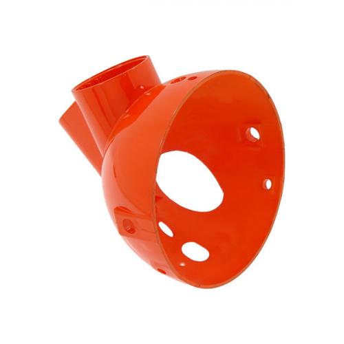 MUNK ORANGE HEADLIGHT SHELL ONE HOLE