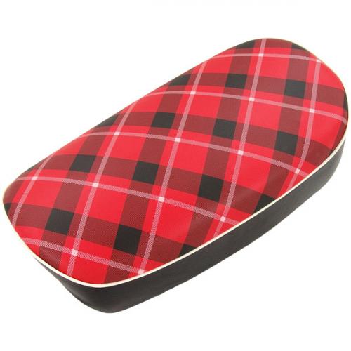 50M STYLE SEAT RED AND BLACK CHECK 