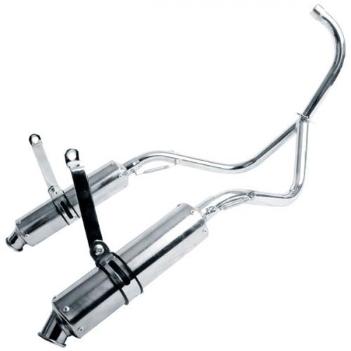 MONKEY/DAX TWIN EXHAUST PIPE