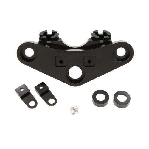 DX CNC HANDLE BAR HOLDER BLACK 26- 31MM CHINESE FORKS HONDA HANDLE BARS FIT
