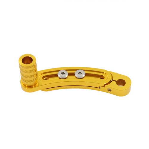 GOLD  ALLOY ADJUSTABLE FOOT GEAR LEVER