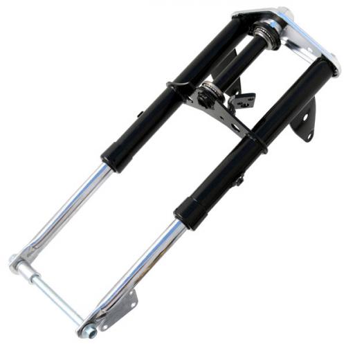MUNK OLD FORK WITH DISC BRAKE COMPLETE IN BLACK