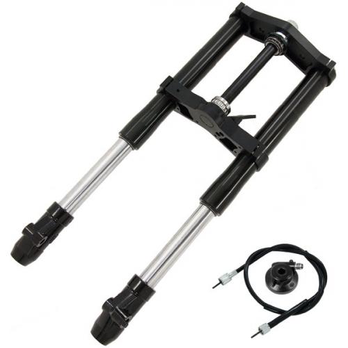 DX SKYTEAM FRONT FORK KITS  BLACK