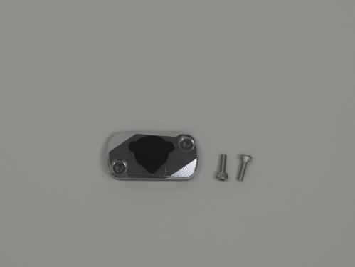 MONKEY CNC OIL CUP COVER IN SILVER FOR BRAKE FIT FROM 2018 TO NOW