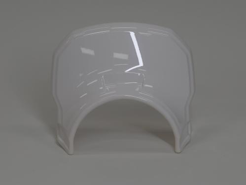 FRONT PLASTIC LIGHT COVER IN WHITE FOR MONKEY 125 2018 TO NOW