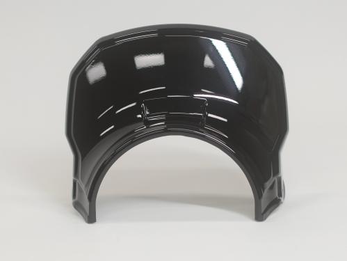 FRONT PLASTIC LIGHT COVER IN BLACK FOR MONKEY 125 2018 TO NOW