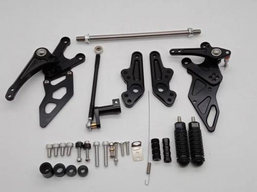 HONDA MONKEY 125 2018-2023 MODEL  CNC REAR SET IN BLACK