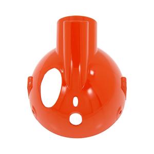 MUNK ORANGE HEADLIGHT SHELL ONE HOLE
