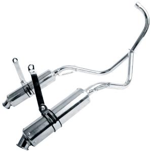 MONKEY/DAX TWIN EXHAUST PIPE