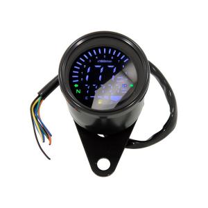 LED SPEEDO AND REV METER ALL IN ONE BLACK CASE