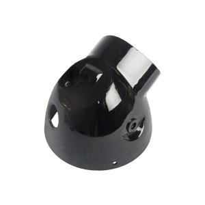 BLACK METAL LAMP SHELL DX