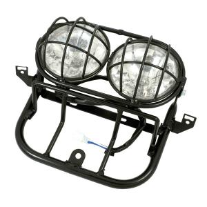 TWIN HEAD LAMO BLACK FRAME