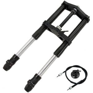 DX SKYTEAM FRONT FORK KITS  BLACK