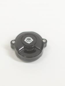 CNC BLACK  KEY COVER FOR MONKEY 125 FROM 2018 TO NOW