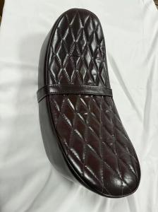 DX DARK BROWN BIG CHECK SEAT
